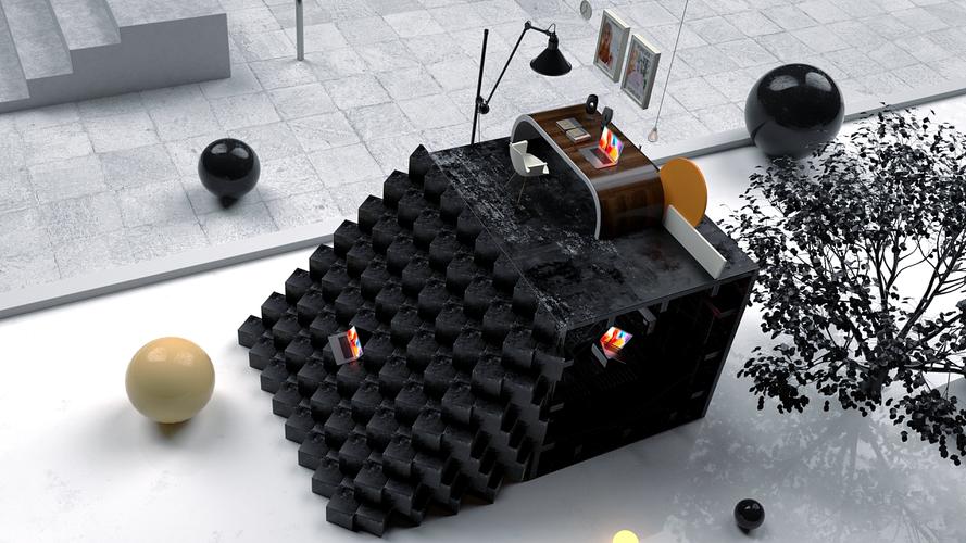 解构与重构 C4D视角下的苹果电脑产品动画艺术